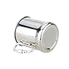 SysPodTM-Silver-250ml-Stainless-Steel-Mug-With-Foldable-Self-Lock-Carabiner-Handle-Portable-Durable-Outdoor-Camp-Folding-Handle-Cup