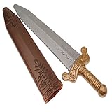 GIFTEXPRESS Toy Plastic Roman Sword with Sheath for Pretend Play, Knight Costume Accessory, Roman Warrior Costume Accessory, Dagger Nordic Viking Costume Accessory