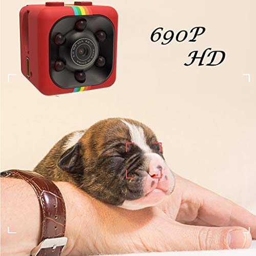 Recorder, LtrottedJ SQ11 Mini Full HD 690P DV Sports Action Camera DVR Recorder Camera Mini Recorder (Red)