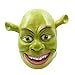 Halloween Costume Mask Cosplay Full Head Green Adult Latex Mask