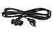 SF Cable 10ft Right Angle NEMA 5-15P to IEC 320 C13 Standard Power Cord, 18AWG Heavy-Duty AC Power Cable