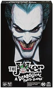 Spin Master Games The Joker, Diabolical Secret Identity Strategy Party Game, for Adults and Kids Ages 12 and u