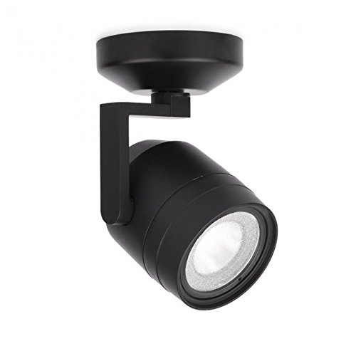 WAC Lighting MO-LED522S-930-BK 522 Paloma LED Monopoint Spot Beam 90CRI 3000K Soft White, 19, Black