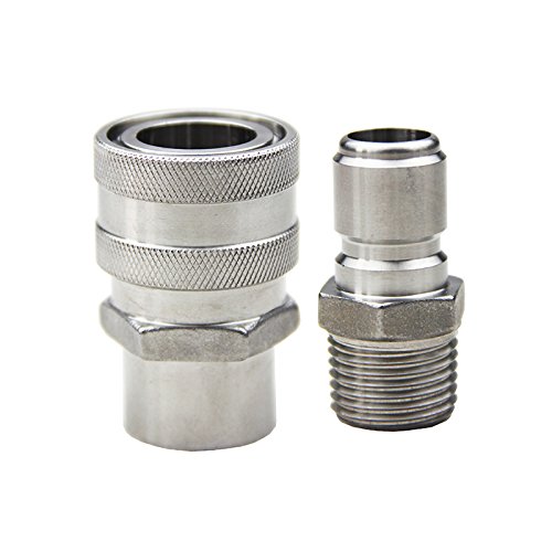 304 Stainless Steel Quick Disconnect 1/2 Set Home Brew Fitting