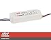 MEAN WELL LPV-20-12 AC to DC Power Supply, Enclosed LED Single Output, 12V, 1.67 Amp, 20W, 1.5