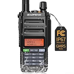 GMRS Radio Baofeng GMRS-9R IP67 Waterproof Walkie