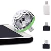 Powstro USB discolamp, kleurverandering RGB bal lamp met USB voor disco karaoke DJ Stage Light Holiday Party verlichting