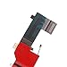 Omnirepairs Charging USB Dock Port Flex Cable Replacement with Microphone, Headphone Audio Jack Assembly Compatible for iPhone 5s Model with Repair Toolkit (White)