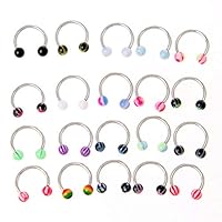 Youwend Ball Nose Rings