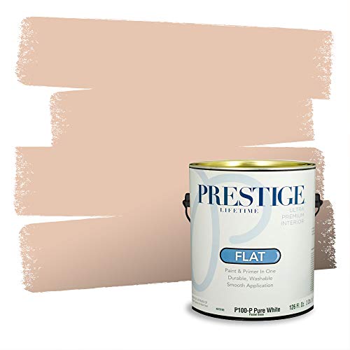 PRESTIGE Paints Interior Paint and Primer In One, 1-Gallon, Flat, Comparable Ma…