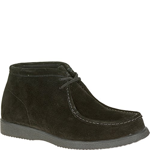 Hush Puppies Men's Bridgeport Boot,Black Suede,10 M US