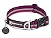 Ruffwear Classic Dog Collar with Reflective Trim, Medium Sized Breeds, Adjustable Fit, Medium (36-51 cm/14-20 in), Purple Dusk, Crag Collar, 25801-5601420