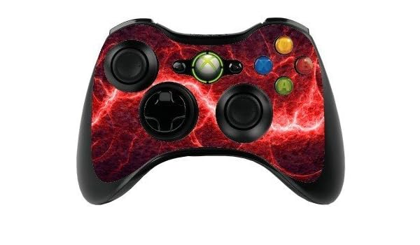 Rojo eléctrico Xbox 360 Gamepad Mando a distancia/piel/cubierta de ...