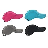 FitKicks Folding Adjustable Cap UPF 50+ Active Lifestyle Hat Unisex Headgear