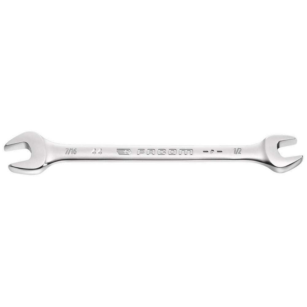 FACOM 44.1'1/8X1'1/4 Series 44 Inch Open End Wrench, 1/8 inch x 1-1/4 inch Size