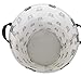 CLOCOR Large Storage Basket,Canvas Fabric Waterproof Storage Bin Collapsible Laundry Hamper for Home,Kids,Toy Organizer (Bear)