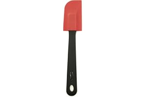 Starfrit Silicone Spatula - Medium - Non-Scratch - Heat Resistant - Red