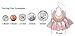 Rose Gold Tassel Earrings: Pink fringe gifts for women. Fashion drop dangle tassle earing by BLUSH & CO. (Blush)