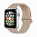 IYOU Sport Band Compatible with Watch Band 38MM 42MM 40MM 44MM, Soft Silicone Replacement Sport Strap Compatible with 2018 Watch Series 4/3/2/1