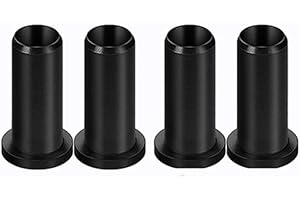 Surakey Oar Lock Socket Insert 4 Pack Oarlock Socket Bushing for Oar Protector Boat Hardware Socket Boat Tool Holder Nylon Oar Sleeve Protector Kayak Paddle Accessories