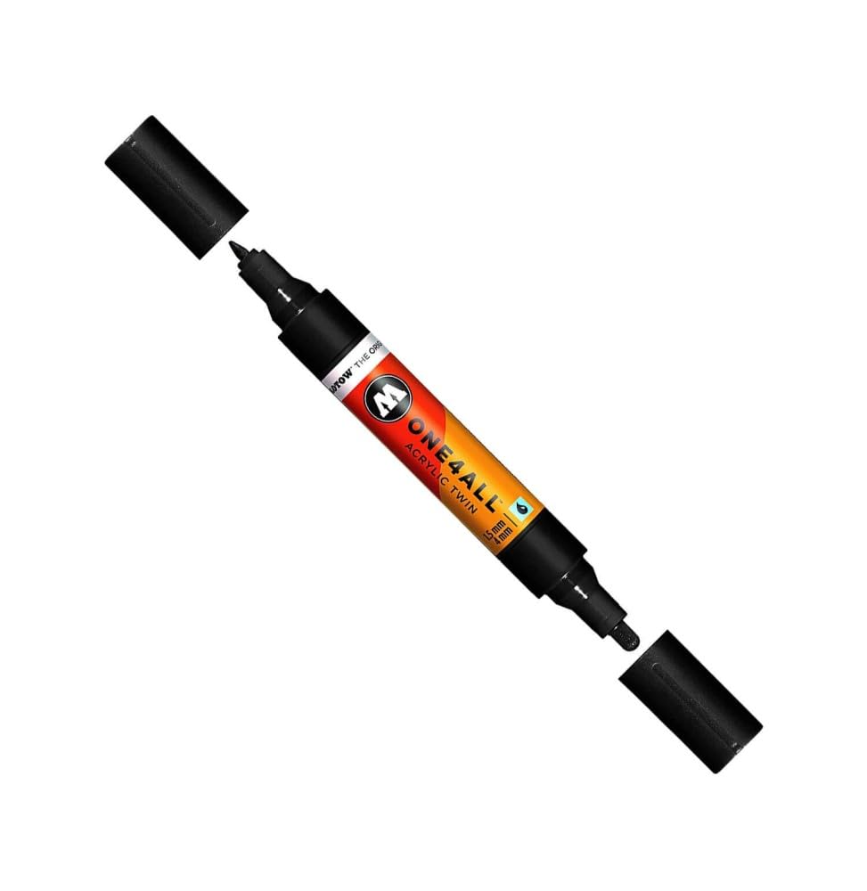 Molotow One4All Acrylic Twin Marker 180 - Signal Black