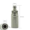 Adattatore Air HPA A Spirale Per Caricatore Soft - Femmina 2302 A Maschio 23-2 - Foster Quick Disconnect