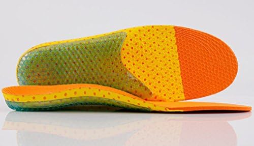 2017 New Plantar Fasciitis Inserts Cushioned with Silica Gel Pad, Trim To Fit for Men and Big Boy