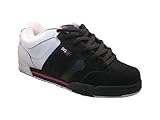 DVS Men's Berra 4 Nubuck Black Skulls ( sz. 10.0, White/Black )