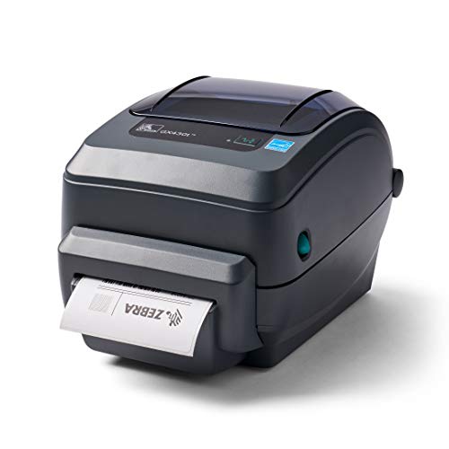 Zebra GX430t Thermal Transfer Desktop Printer Print