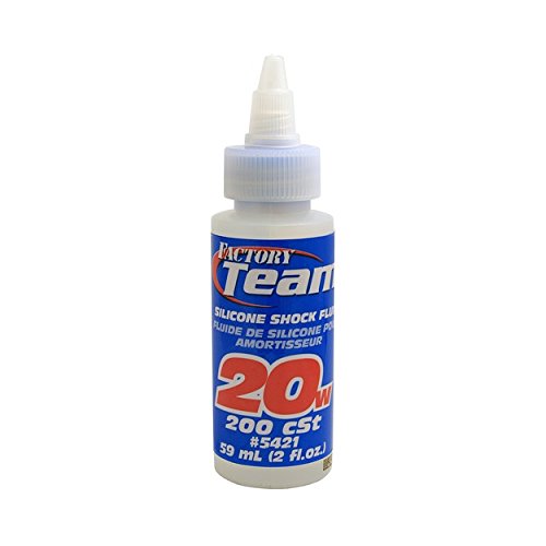 Team Associated 5421 20 Weight Silicone Shock Oil, 2-Ounce