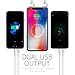 FREDI Wireless Portable Charger Power Bank 10000mAh Fast Charging Power Bank with LED Digital Display External Battery Pack 2 in 1 for iPhone X, iPhone 8, 8 Plus, iPad, Samsung Galaxy S8, S8 Plus
