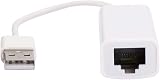 Cuifati USB 2.0 Ethernet Adapter RJ45 White ABS RTL8152B Chip Plug Play Network view 4