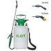 iLOT Pump Up Sprayer with Funnel and Shoulder Strap in Lawn and Garden(1.3Gallon)