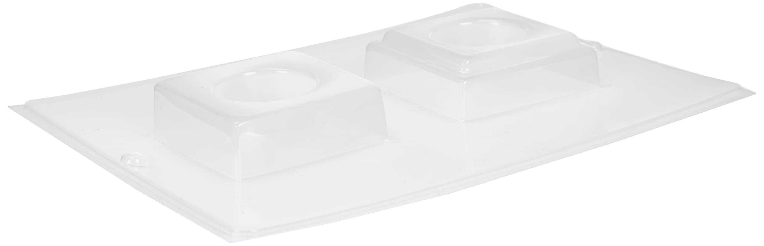 Efco Tea Light Mould Square Set of 2, DIN A4