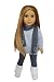 My Brittany's 3 Piece Grey Leggings Set Compatible With American Girl Dolls- 18 Inch Doll Clothes