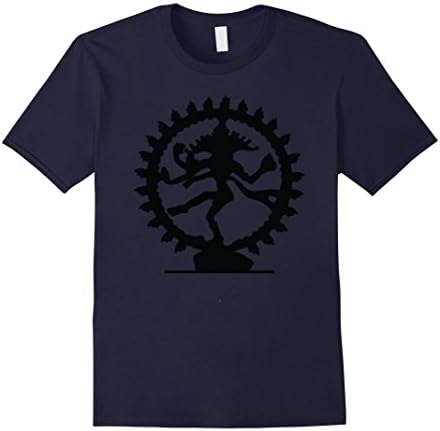 Shiva Design #1 T-Shirt - Male Medium - Navy