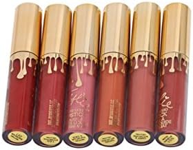 ANKK0 Lipsticks Liquid Matte Lip Gloss Permanent Lip Liner Make up 6 pieces