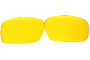 GALAXYLENSE Galaxy Replacement Lenses For Oakley Crankshaft Yellow Night Vision
