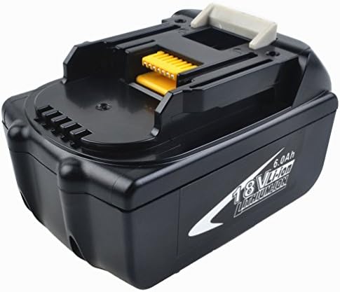18V 6.0Ah Lithium Battery Replace for MAK BL1860 BL1850 BL1840 BL1830 Cordless Tool Battery Packs