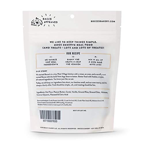 Bocce's Bakery - Everyday Dog Treats, Mud Pie Oh My Training Bites, 6 oz