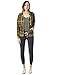 Alternative Women's Adrian Printed Eco-Fleece Zip Hoodie, Camo, Medium