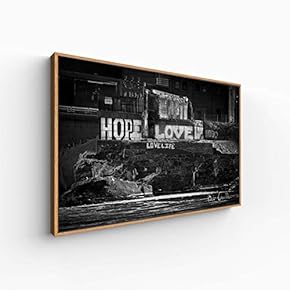 Canvas Wall Art for Living Room, Bedroom Building Framed Canvas Prints for Home Decoration Ready to Hang - 16x24 inches
