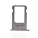 MMOBIEL SIM Card Slot Tray Holder Replacement Compatible with iPhone 6s 2015 - Incl. SIM Pin - Black