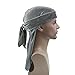 Premium Velvet Durag 360, 540,720 Waves Extra long tail and wide straps for Men Du-RAG