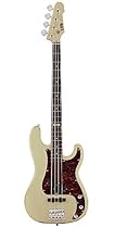 ESP LTD Tommy Stinson Signature TS-4 Bass Guitar Distressed Vintage White
