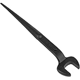 KLEIN TOOLS 3213TT Construction Spud Wrench with Tether Hole, Made in USA, 1-7/16-Inch Nominal Opening, 7/8-Inch Bolt for US Heavy Nut