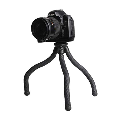 Mini Tripod, ZENEZ Flexible Phone Tripod Camera Travel Tripod with Bluetooth Control for GoPro and Small Camera, Waterproof