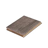Cali Bamboo - Solid T&G Bamboo Flooring, Boardwalk Gray, Hand Scraped - Sample Size 8