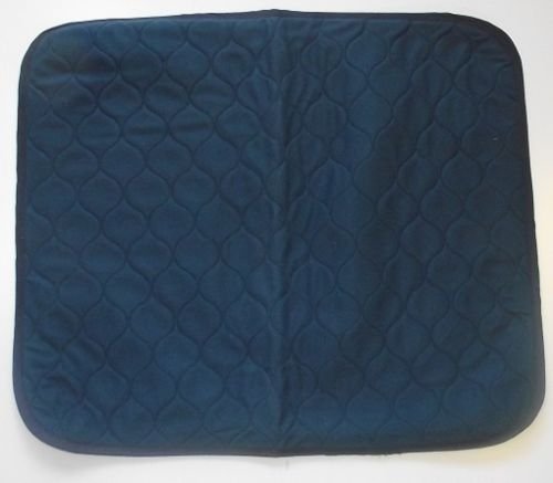 Washable Chair Pads - Absorbent Incontinence Pads - Pack of 2 - Bayliss Mobility (Blue)
