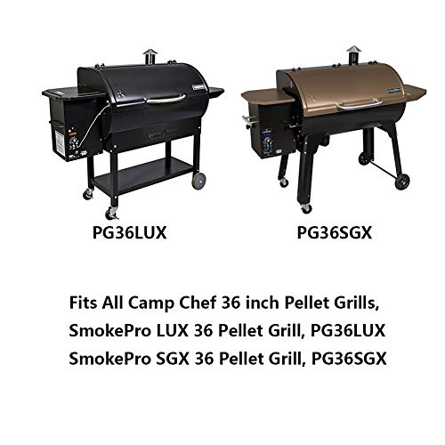 Mini Lustrous Full-Length Cover for Camp Chef 36 Inch Pellet Grills SmokePro LUX 36", SmokePro SGX 36", Heavy Duty Waterproof Anti-UV Weather Resistant Material Outdoor Grill Cover